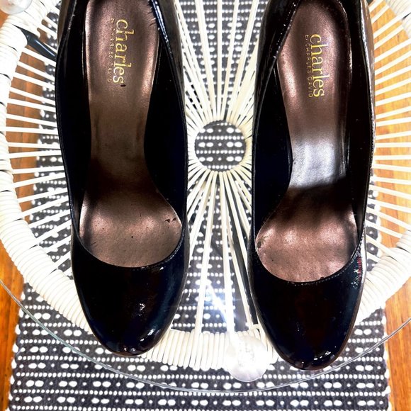 Vintage CHARLES DAVID wedges size 9 - Picture 4 of 6